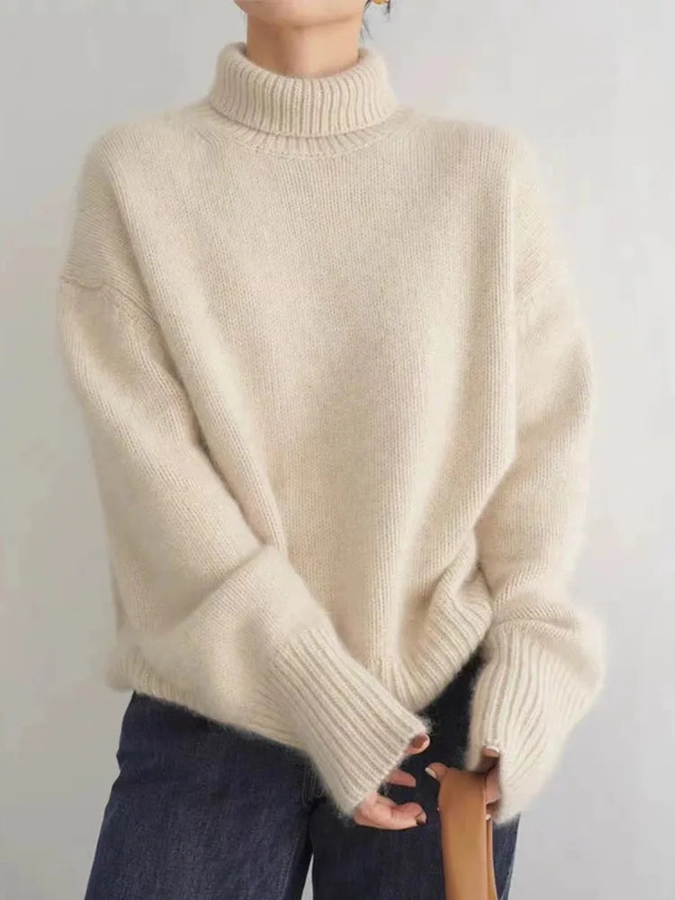 Lindsey | Cozy Oversized Turtleneck Sweater