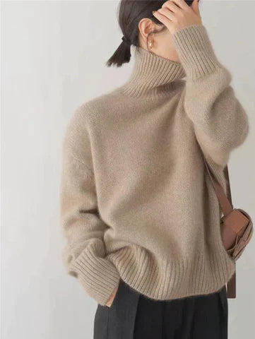 Lindsey | Cozy Oversized Turtleneck Sweater